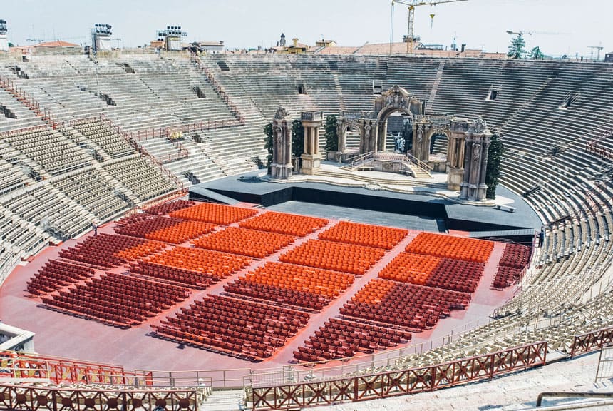 Héroes, el primer gran concierto italiano en directo por streaming desde la Arena de Verona