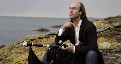 Carlos Nuñez en concierto con las "canciones celtas" de Beethoven en el Festival Camino de Santiago