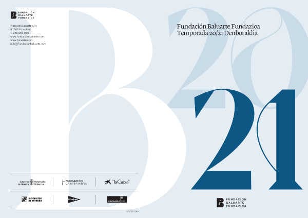 La Orquesta Sinfónica de Navarra y Fundación Baluarte presentan la Temporada 2020-2021 La Orquesta Sinfónica de Navarra y Fundación Baluarte presentan la Temporada 2020-2021