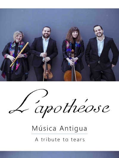 El ensemble L’Apothpeose en la Semana de Música Antigua de Estella-Lizarra con «A tribute to tears»