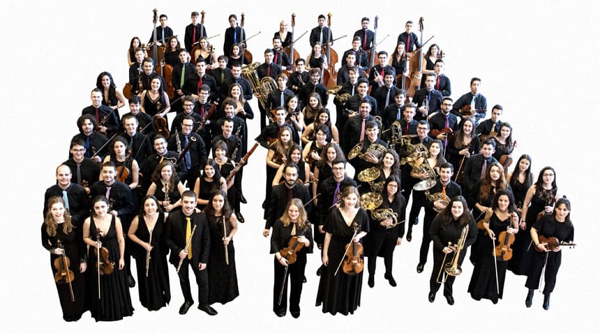 Concierto de la Joven Orquesta Nacional de España que continúa su actividad