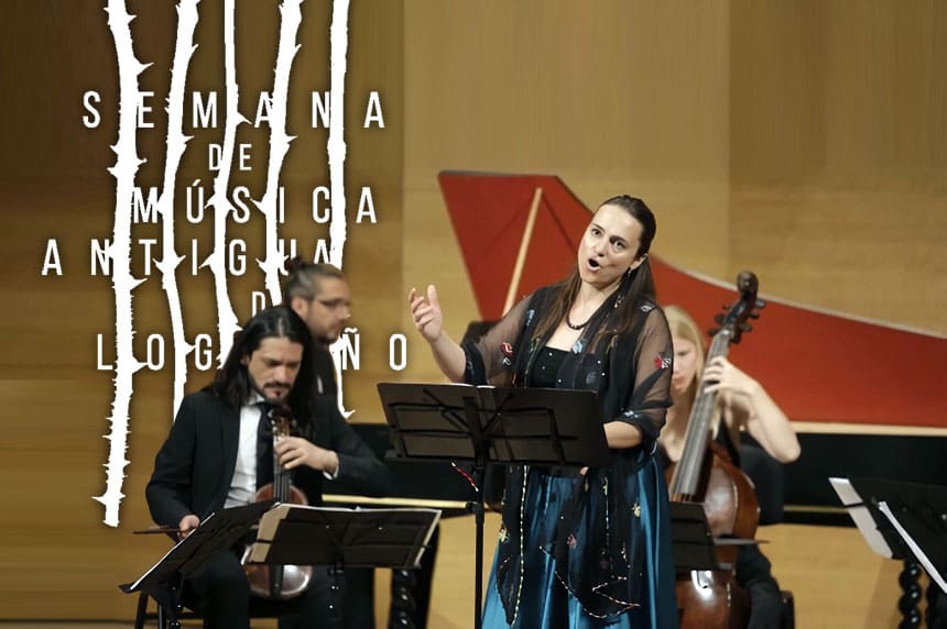 Nuria Rial y Accademia del Piacere ponen broche de oro a los conciertos de la Semana de Música Antigua de Logroño en Riojaforum