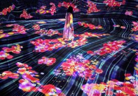Un obra de teamLab