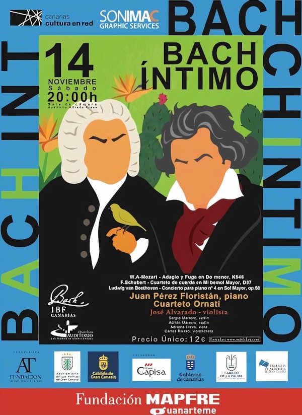 Noviembre arranca con nuevos conciertos del International Bach Festival Canarias en el Auditorio Alfredo Kraus