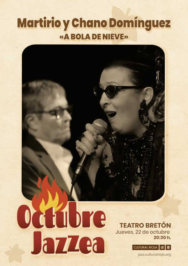 Martirio y Chano Domínguez clausuran con su concierto en Logroño el Festival Octubre Jazzea