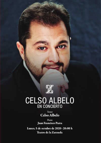 Celso Albelo, romanzas inmortales y canción popular en un concierto diferente en el Teatro de la Zarzuela