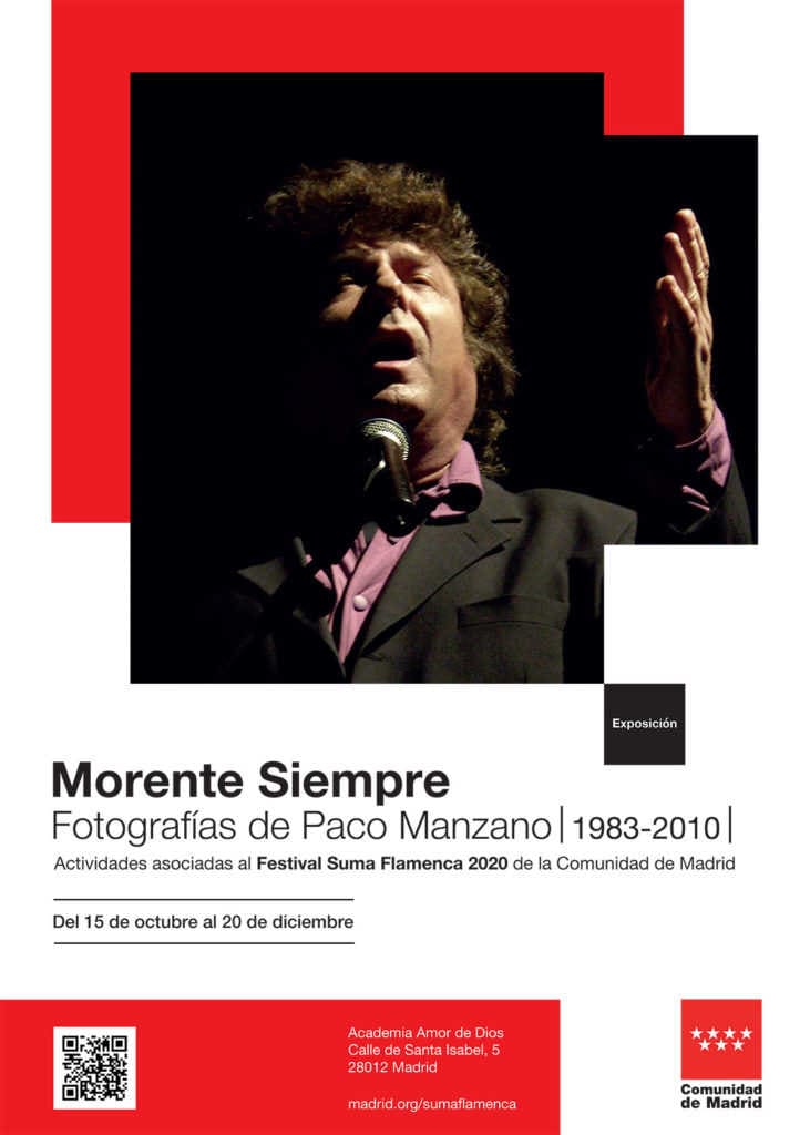 «Morente Siempre», exposición fotográfica que recorre la trayectoria de Enrique Morente