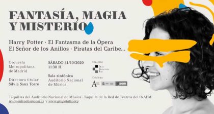 Fantasía, magia y misterio en el Auditorio Nacional con la Orquesta Metropolitana de Madrid y Silvia Sanz Torre