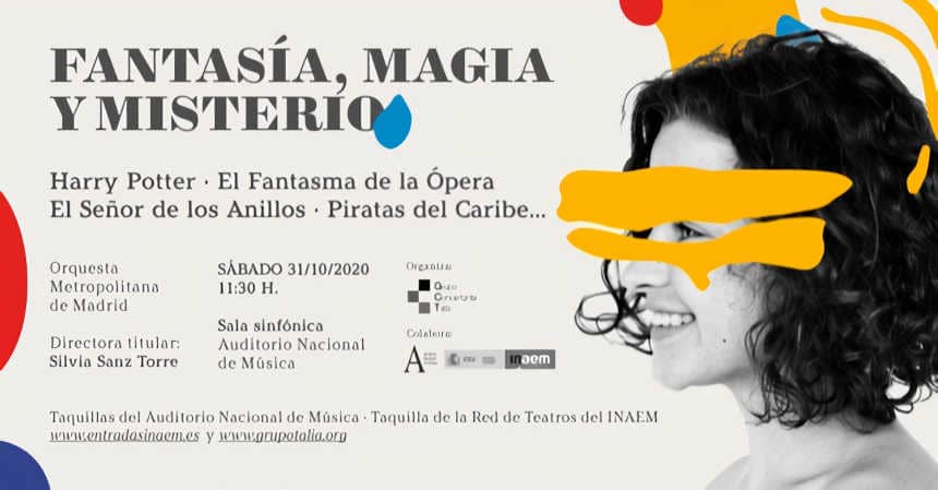 Fantasía, magia y misterio en el Auditorio Nacional con la Orquesta Metropolitana de Madrid y Silvia Sanz Torre
