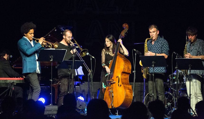 La contrabajista Giulia Valle presenta en Logroño su octavo disco dentro del Festival Octubre Jazzea