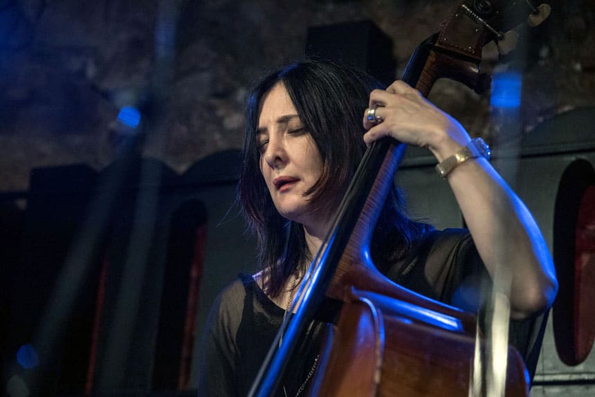 La contrabajista Giulia Valle presenta en Logroño su octavo disco dentro del Festival Octubre Jazzea