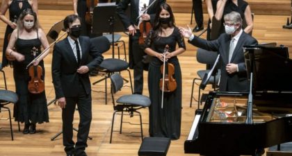 La Orquesta Sinfónica de Castilla y León rinde homenaje al que fuera su director emérito, Jesús López Cobos, en su Toro natal