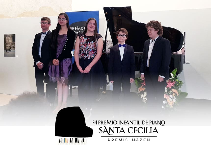 Una veintena de jóvenes pianistas participan en la semifinal del 24 Premio Infantil de Piano Santa Cecilia-Premio Hazen