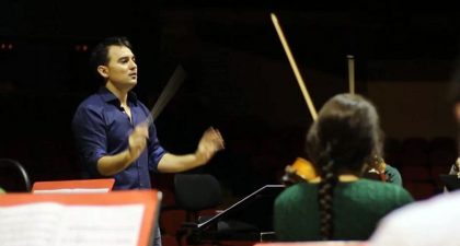 La OSG graba en vídeo la cantata La Torre de Hércules, con música de Tomás Aragüés y texto de José María Paz Gago