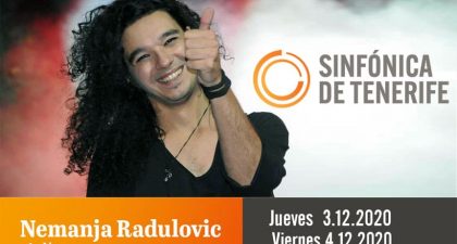 El maestro Víctor Pablo Pérez dirige la Sinfónica de Tenerife con el violinista Nemanja Radulovic