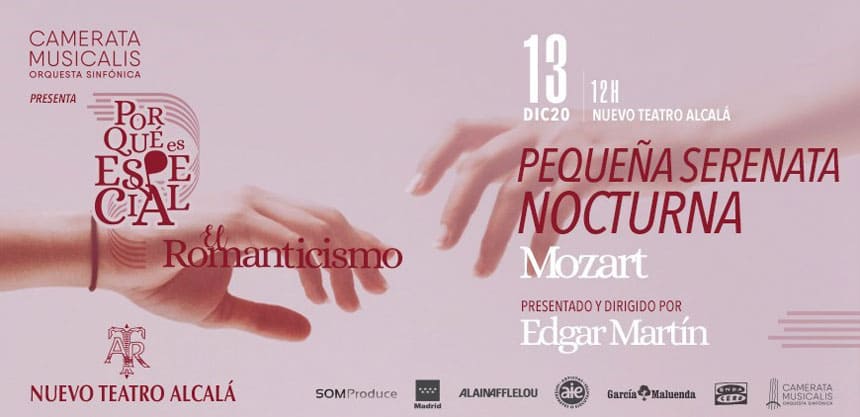 Camerata Musicalis dará el pistoletazo de salida a la Navidad con un divertido concierto dedicado a Mozart