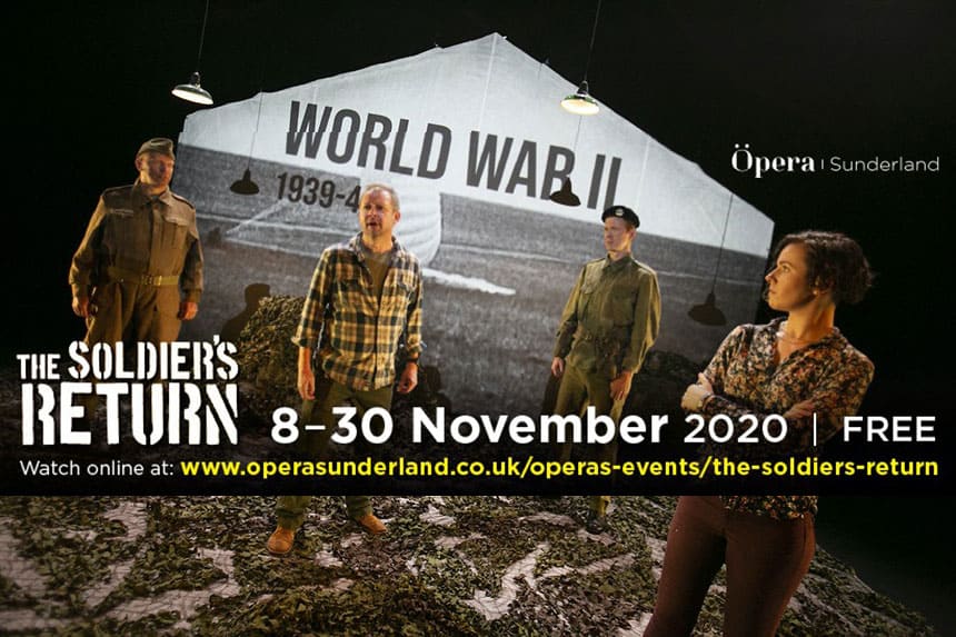 Ya puedes disfrutar de la ópera «The Soldier’s Return» hasta el 30 de noviembre