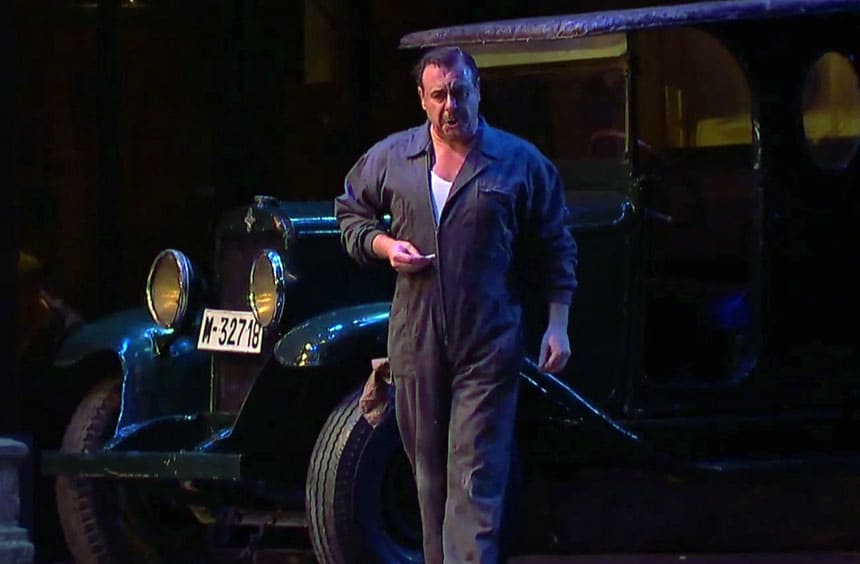 Emocionante bis de Carlos Álvarez por su imponente interpretación en «La del Manojo de rosas»