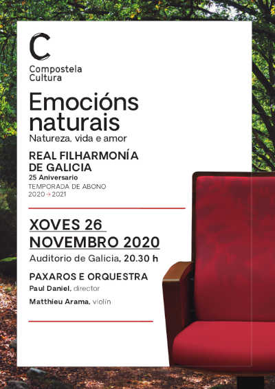 La Real Filharmonía de Galicia estrena la obra “Memorias dun neno labrego” del compositor gallego Aaron Siebert