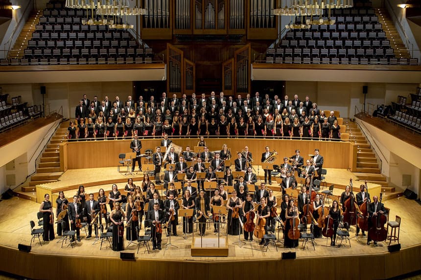 Orquesta Metropolitana, Coro Talía y su directora Silvia Sanz Torre despiden 2020