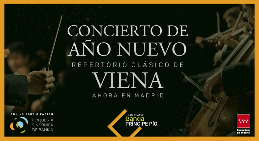 El Gran Teatro Bankia Príncipe Pío celebra por primera vez el Concierto de Año Nuevo