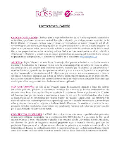 La Real Orquesta Sinfónica de Sevilla presenta «La ROSS en Futuro»