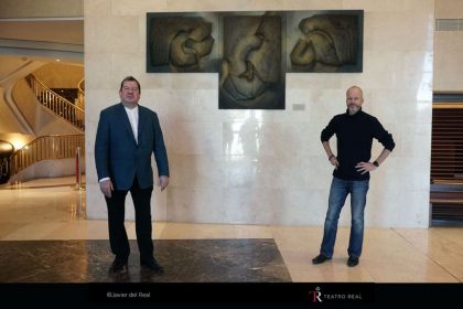 Ivor Bolton (director musical de Don Giovanni) y Claus Guth (director de escena de Don Giovanni)