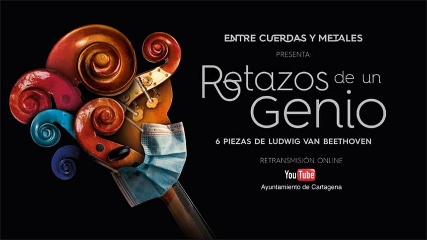 Entre Cuerdas y Metales culmina su homenaje a Beethoven con el concierto ‘Retazos de un genio’