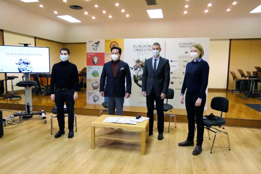 Euskadiko Orkestra sigue adelante a pesar de las adversidades