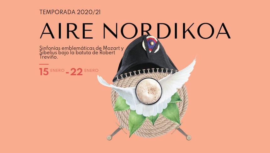 Euskadiko Orkestra y Robert Treviño retoman este viernes su Temporada con Mozart y Sibelius