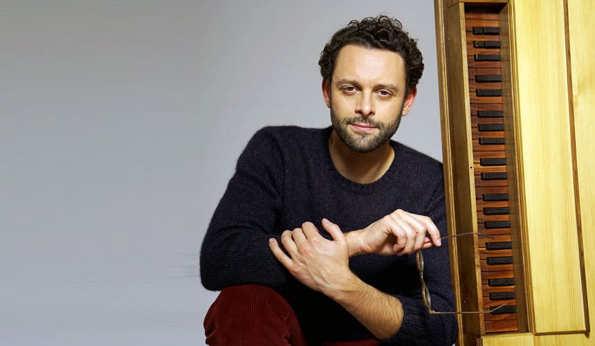 El CNDM presenta tres conciertos del clavecinista Benjamin Alard en Auditorio Nacional