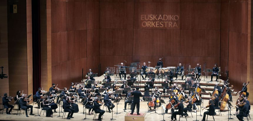 Euskadiko Orkestra sigue adelante a pesar de las adversidades