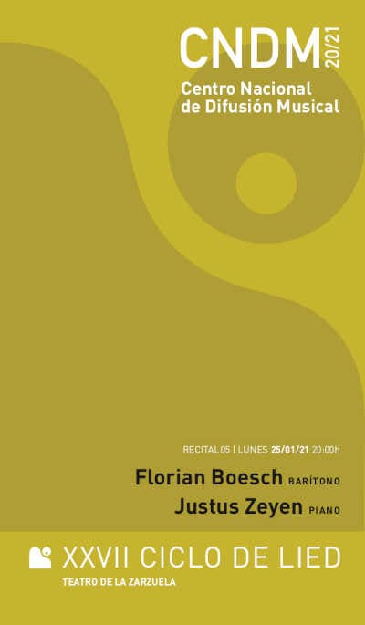 Florian Boesch afronta el eterno Winterreise de Schubert en su segundo recital en el Ciclo de Lied del CNDM