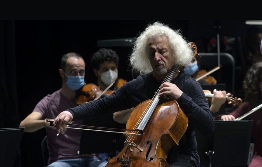 Mischa Maisky y la Orquesta Sinfónica Camera Musicae en concierto de Dvořák y Wagner