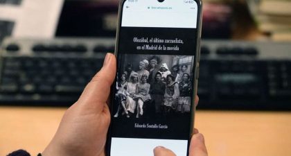 Texto con link a banda sonora, lo curioso en un ebook del compositor Eduardo Soutullo