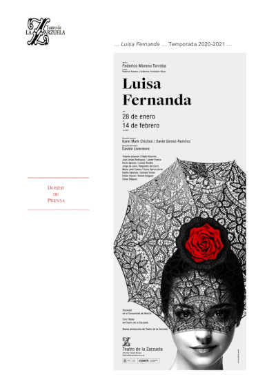 El Teatro de la Zarzuela presenta «Luisa Fernanda» en versión escénica de Davide Livermore