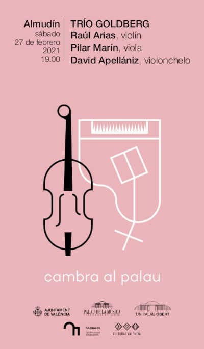 El Trío Goldberg lleva al Amudín su proyecto sobre las «Variaciones Goldberg» de Johann Sebastian Bach