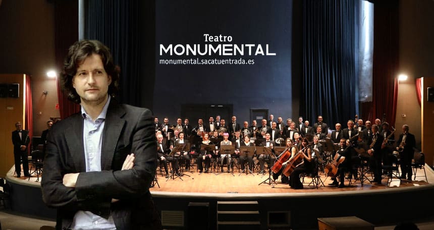 La Banda Sinfónica Municipal interpreta Sueño americano en el Teatro Monumental