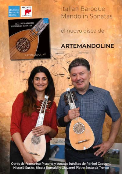 Lo mejor de la mandolina barroca en el último disco de Artemandoline