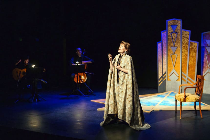 María Bayo presenta el espectáculo «Divina Cleopatra» en el Teatre Poliorama