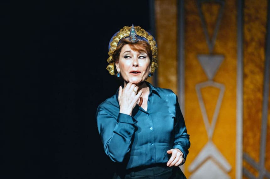 María Bayo presenta el espectáculo «Divina Cleopatra» en el Teatre Poliorama