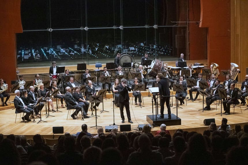 Estreno absoluto de ‘Albricias’ para banda sinfónica y armónica en el Teatro Pérez Galdós Estreno absoluto de ‘Albricias’ para banda sinfónica y armónica en el Teatro Pérez Galdós