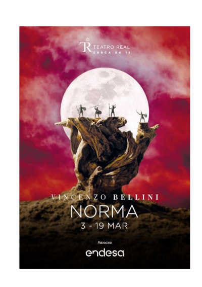 El Teatro Real ofrece una nueva producción de la ópera Norma de Vincenzo Bellini