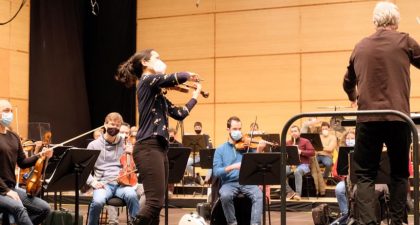 La Sinfónica de Galicia se reencuentra con su público virtual en su primera emisión en directo en calidad HD