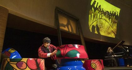 Les Arts une música, teatro y artes plásticas en su espectáculo ‘Cuadros de una exposición’, de Músorgski