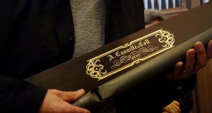 La Cripta de la Sagrada Familia presenta la restauración del órgano Cavaillé-Coll