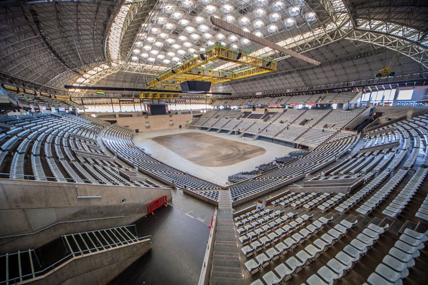 El Palau Sant Jordi en Barcelona organiza concierto para 5.000, sin distanciamiento social