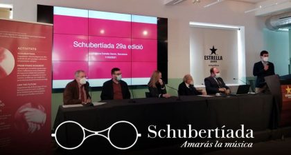 La 29º edición de la Schubertíada sigue con el mismo objetivo de celebrar y compartir de la mano de los mejores intérpretes