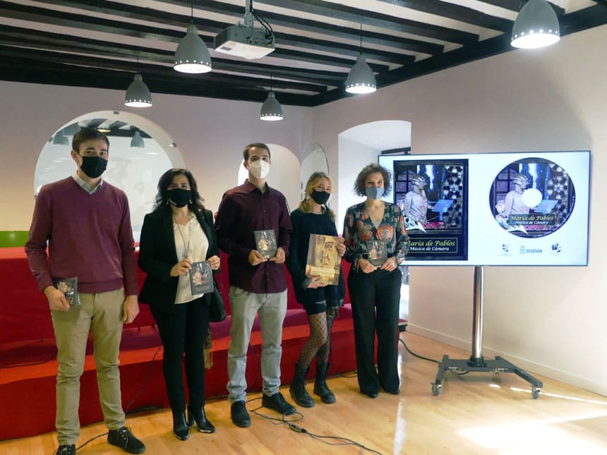 La Fundación Don Juan de Borbón presenta el disco con la música de cámara de María de Pablos