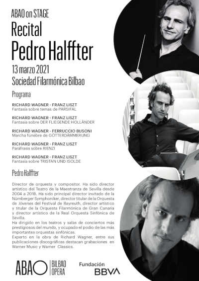 El maestro y compositor Pedro Halffter protagoniza un nuevo recital del ciclo ABAO on Stage